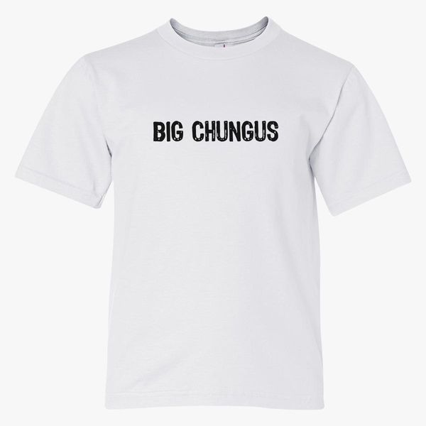 Big Chungus Youth T Shirt Customon - big chungus roblox shirt
