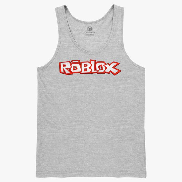 Roblox Title Men S Tank Top Customon - roblox r logo mens tank top products tank man tank