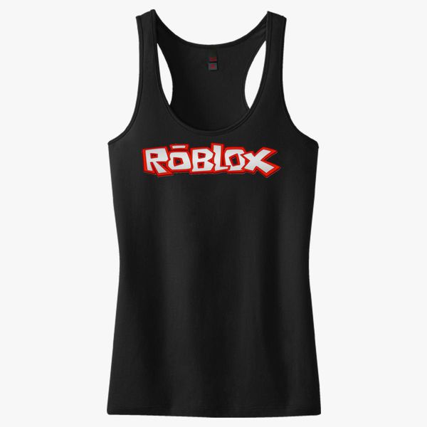 Roblox Title Women S Racerback Tank Top Customon - new way 1168 womens tank top roblox block logo game accent large navy