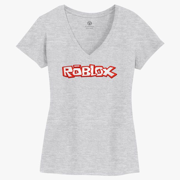 Roblox Title Women S V Neck T Shirt Customon - ax graphic da money donation shirt roblox