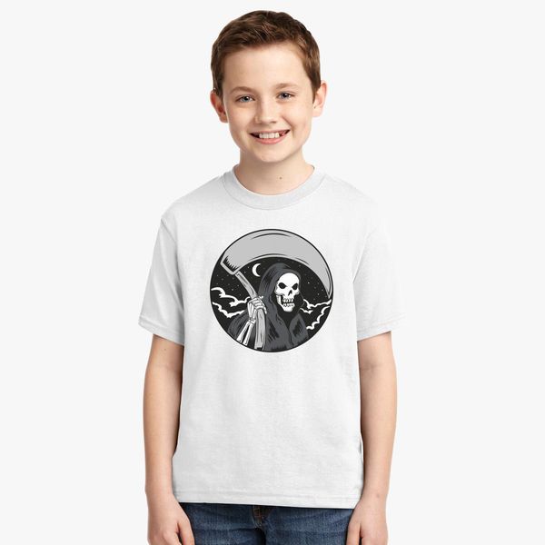 Grim Reaper Youth T Shirt Customon - roblox reaper t shirt