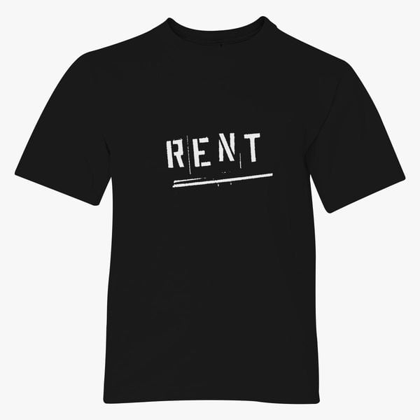 Rent The Musical Logo Youth T Shirt Customon - clothing stand rental roblox
