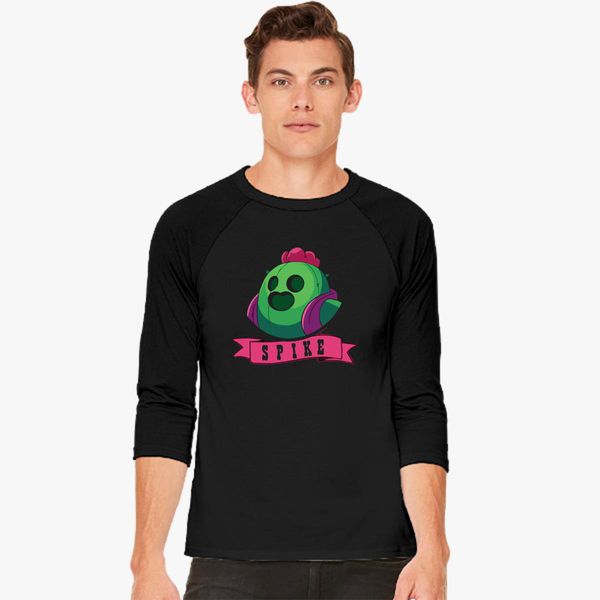 Spike Brawl Stars Baseball T Shirt Customon - brawl stars spike shirt