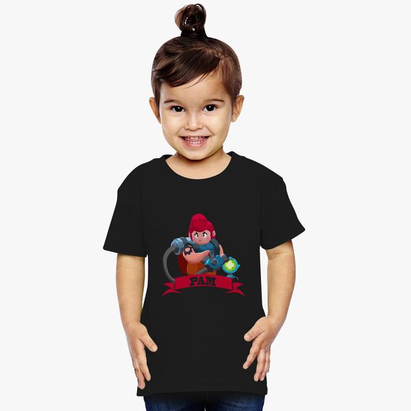 Pam Brawl Stars Toddler T Shirt Customon - pam is so thicc brawl stars