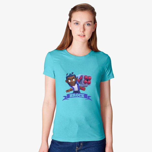 Brock Brawl Stars Women S T Shirt Customon - brawl stars t shirt h&m