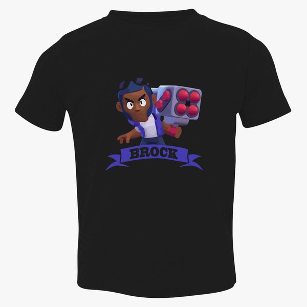 Brock Brawl Stars Toddler T Shirt Customon - brawl stars broock