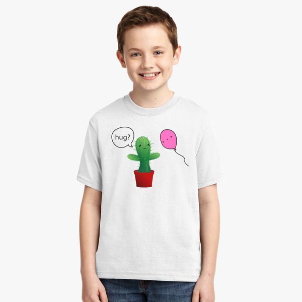 Cactus Hug Youth T Shirt Customon - roblox cactus shirt