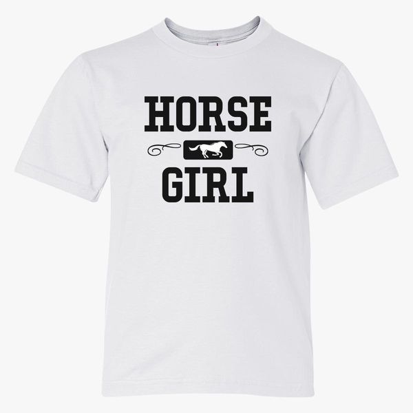 Horse Girl Youth T Shirt Customon - jeffy id roblox roblox catalog free t shirt