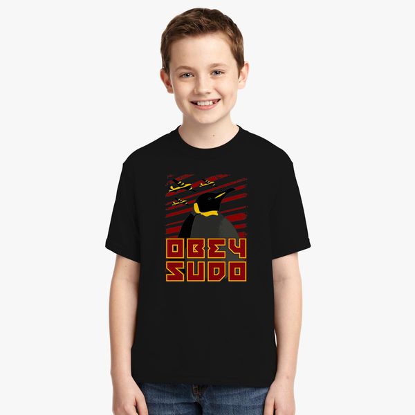 Obey Sudo Youth T Shirt Customon - obey penguin t shirt roblox