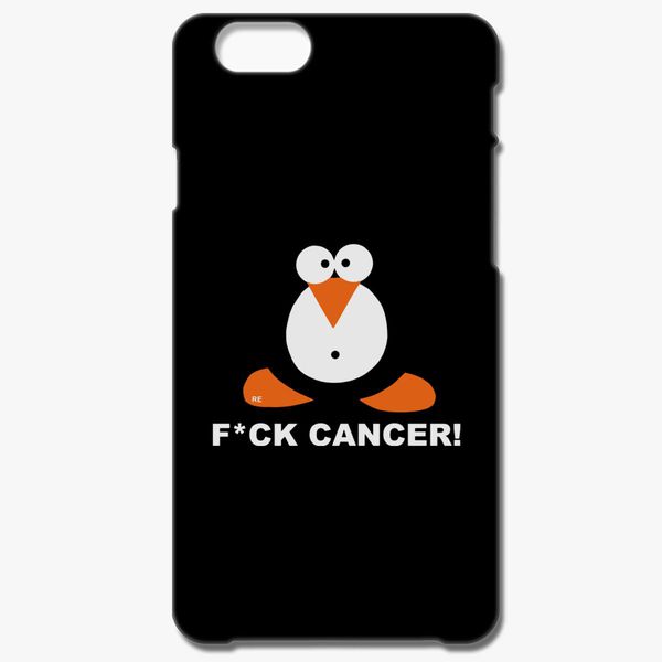 Getuigen Leonardoda hemel Fuck Fight Cancer Bird Penguin Pinguin Cool iPhone 6/6S Case - Customon