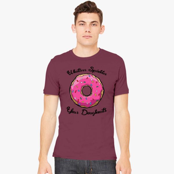 IDcommerce Whatever Sprinkles Your Donuts Mens T-Shirt 
