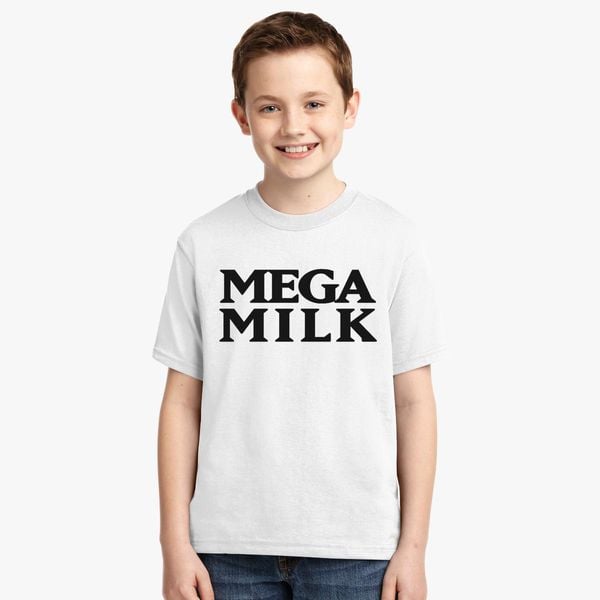 Mega Milk Youth T Shirt Customon - roblox mega milk shirt