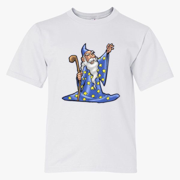 Wizard Funny Youth T Shirt Customon - roblox purple wizard shirt