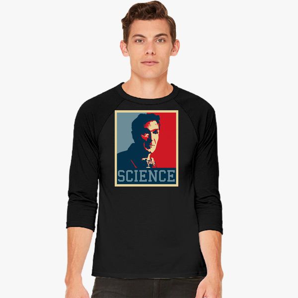 Zegenen Oranje Clan Bill Nye the Science Guy Baseball T-shirt - Customon