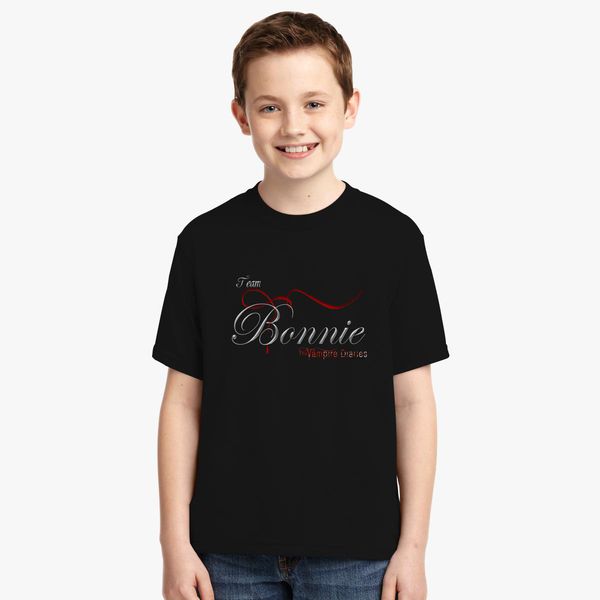 Team Bonnie The Vampire Diaries Raven Ribbon Youth T Shirt - team vampire shirt roblox