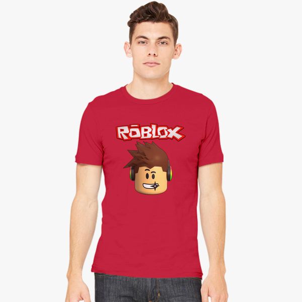 Roblox Head Men S T Shirt Customon - red ink head roblox