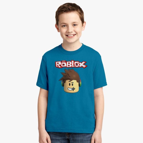 Roblox Head Youth T Shirt Customon - roblox t shirt akp roblox t shirt generator