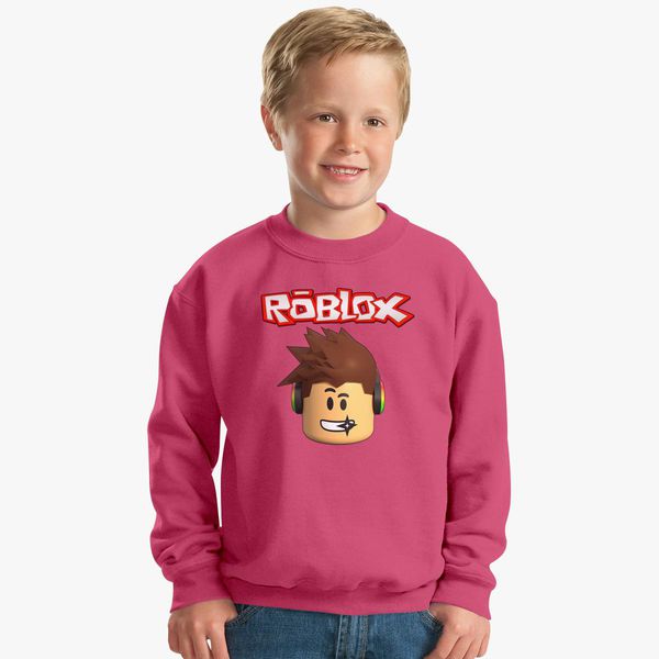 Roblox Head Kids Sweatshirt Customon - roblox head kids hoodie customon