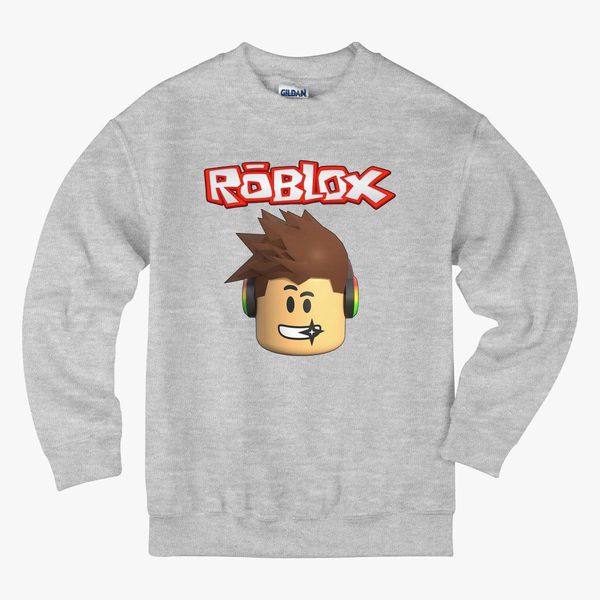 Roblox Head Kids Sweatshirt Customon