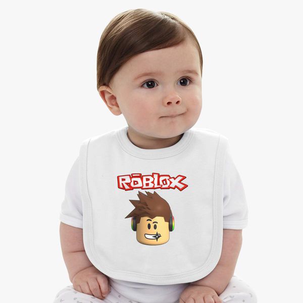 Roblox Head Baby Bib Customon - head girl end boy roblox