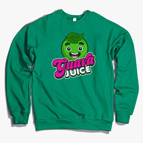 Guava Juice Roblox Crewneck Sweatshirt Customon - guava juice roblox mens t shirt customon