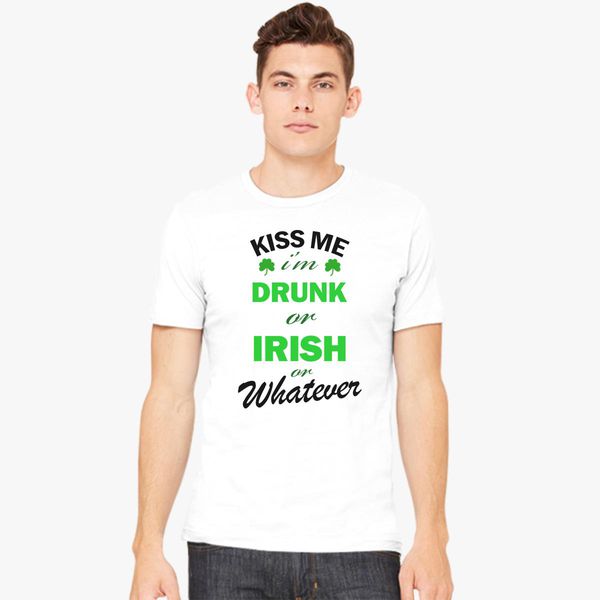 Funny Humor Sweatshirt Kiss Me Im Irish