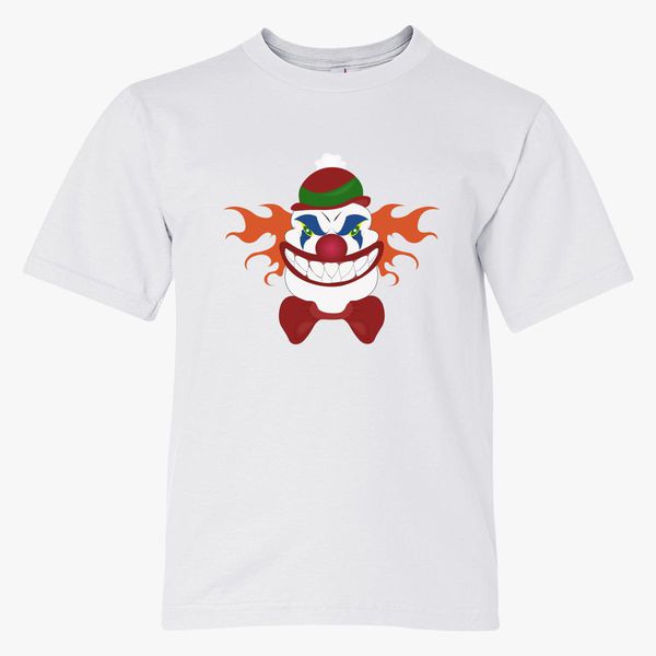 Clown Youth T Shirt Customon