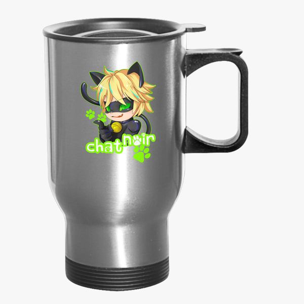 Chat Noir Travel Mug Customon