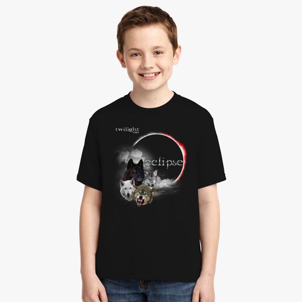 Twilight Eclipse Wolf Pack Youth T Shirt Customon - roblox werewolf shirt