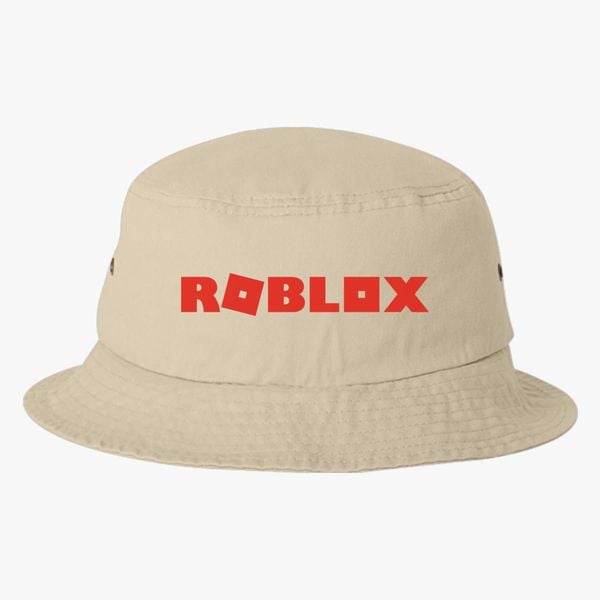 Roblox Bucket Hat Embroidered Customon - purple bucket roblox