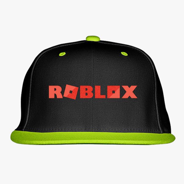 Roblox Snapback Hat Embroidered Customon - roblox hat images