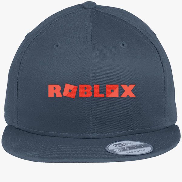 Roblox New Era Snapback Cap Embroidered Customon - roblox logo brushed cotton twill hat embroidered