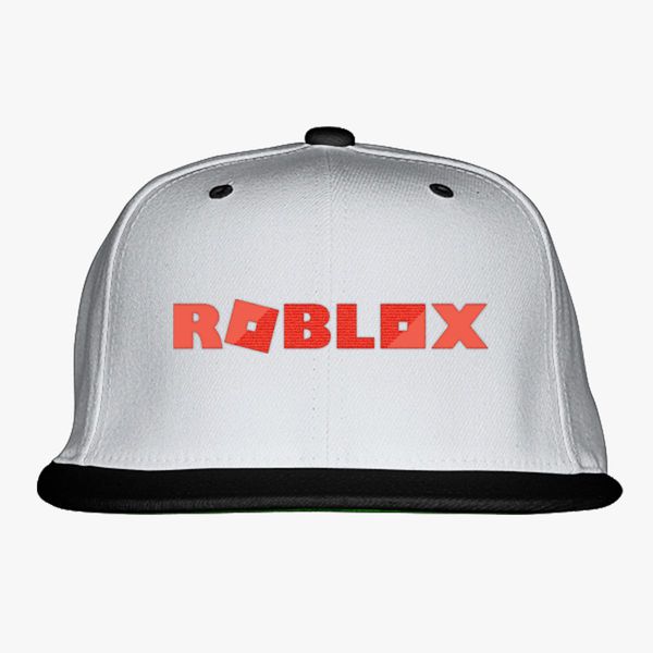 Roblox Snapback Hat Embroidered Customon - black hat with feathers roblox