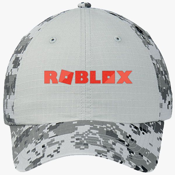 Roblox Colorblock Camouflage Cotton Twill Cap Embroidered Customon - roblox logo brushed cotton twill hat embroidered