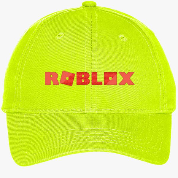 Roblox Youth Six Panel Twill Cap Embroidered Customon