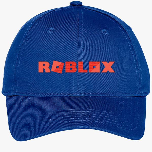 Roblox Youth Six Panel Twill Cap Embroidered Customon - roblox logo retro trucker hat embroidered customon