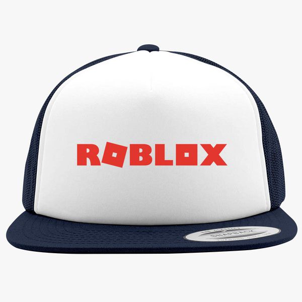 Roblox Foam Trucker Hat Customon - roblox navy hat