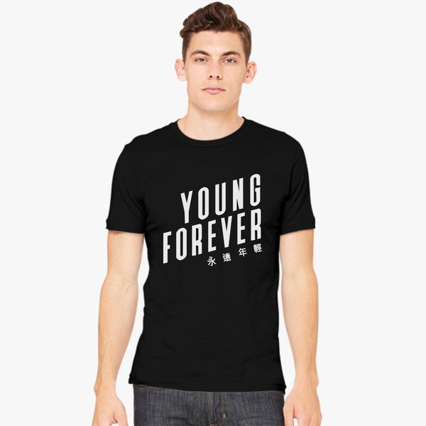 Almighty campus acceptable Young Forever Bts Men's T-shirt - Customon