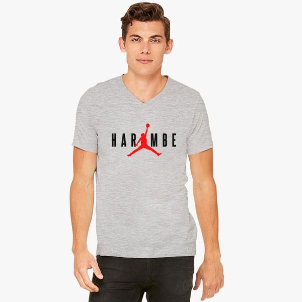Haramble X Jordan V-Neck T-shirt - Customon