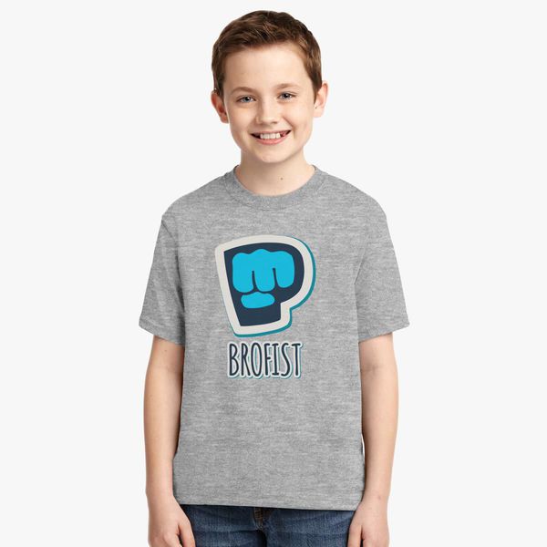 Pewdiepie Brofist Youth T Shirt Customon - pewdiepie brofist t shirt roblox