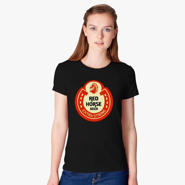 red horse beer t shirt