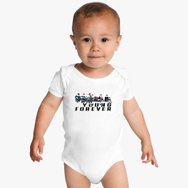 Bts Young Forever Baby Onesies Customon