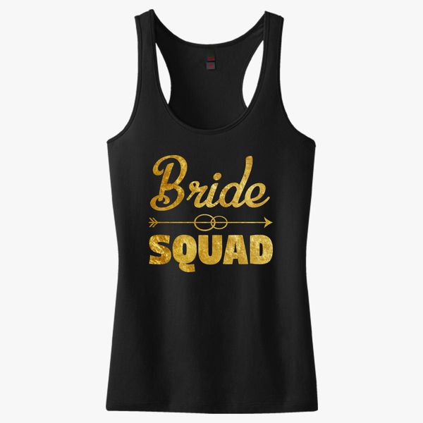 bride squad tank tops