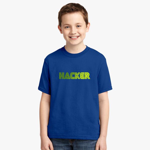Hacker Mr Robot Youth T Shirt Customon - get the deal 21 off boys 8 20 roblox mr robot tee boys