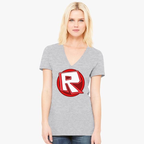 Roblox Women S V Neck T Shirt Customon - roblox t shirt superhero