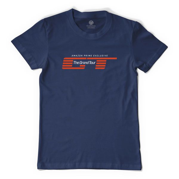 The Grand Tour Logo Men&#039;s T-Shirt Navy / S