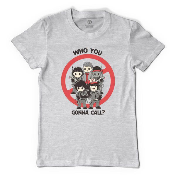 Stranger Things Who You Gonna Call ? Men&#039;s T-Shirt Gray / S