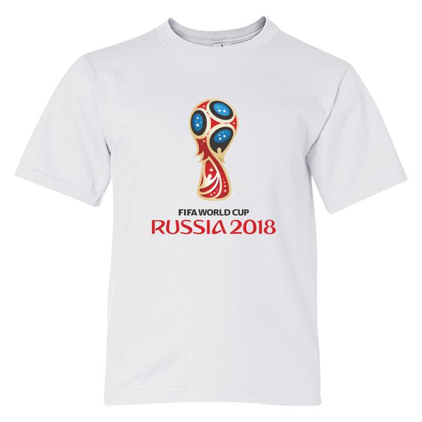 Fifa World Cup Russia 2018 Youth T-Shirt White / S