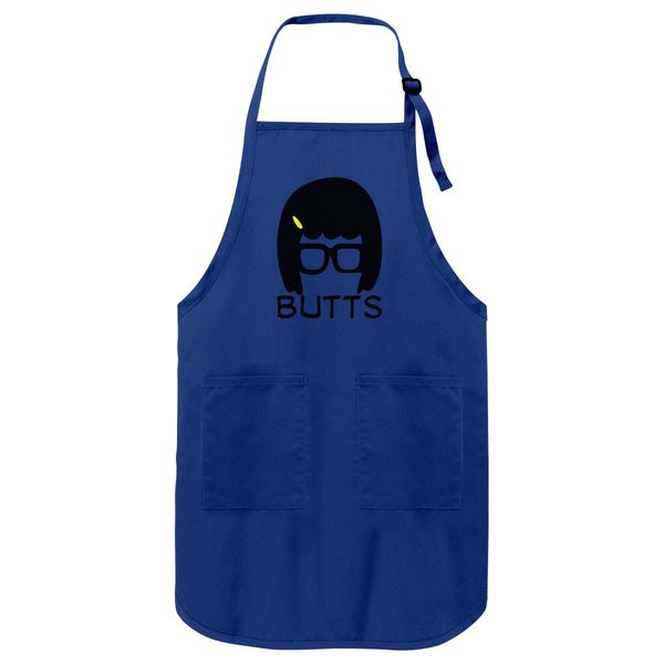 Tina Belcher Butts Apron Blue / One Size