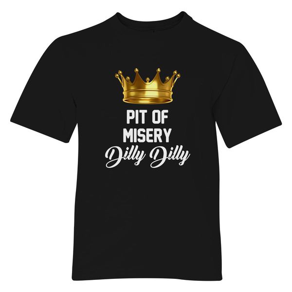 Pit Of Misery Dilly Dilly Youth T-Shirt Black / S